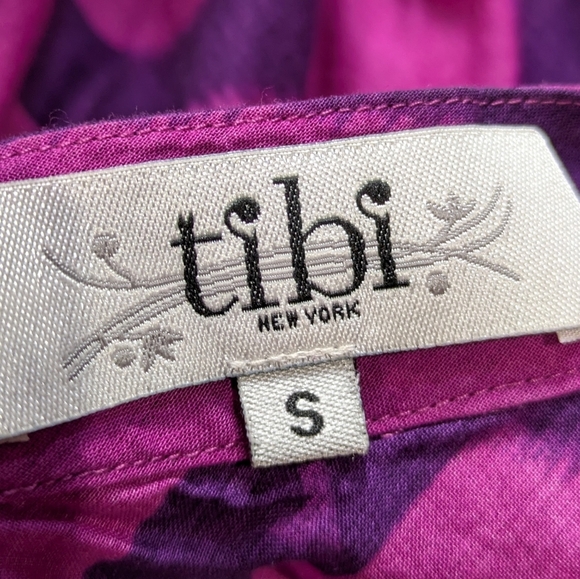 Tibi Purple Honeycomb Sleeveless Cotton Halter Summer Sun Dress S - Picture 5 of 7